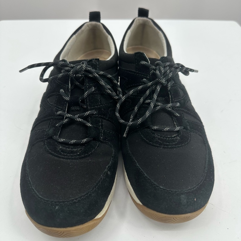 Dansko Women’s Hatty Black Suede Walking Shoes Sneakers Black Womens 40 - Picture 2 of 10